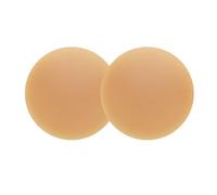 Cakes Grippy Seamless Covers,Extreme Push Up Sticky Bra,Breast Lift Tape,Reusable Pasty Silicone Adhesive Breathable Nipple Cover (Dark Skin,3.1in)