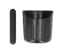 Cakets Cakets Backet Coffee Knock Box Café Bac Portable Abs robustes Abs Skid Rédition Rubber Mat compact Design ergonomique pour Home Cafe Bar 122x120X120MM