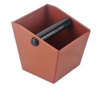 Cakets Cakets Bin - Boîte à knock, Waste Container | Station de vidage sans glissement, bac à déchets de café, collecteur de sol robuste avec base pour la routine d'espace de travail