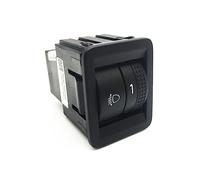 Cakievro Interrupteur de réglage de phare de voiture pour tableau de bord - Bouton variateur de luminosité pour VW Polo 2014 2015 2016 2017 2018