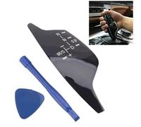 Cakievro LHD Pommeau De Levier De Vitesse Panneau Couvercle Bouton De Changement De Vitesse Panneau Décoration Couverture Autocollant pour B-mw 5 6 7 Series G30 G38 G02 525 530