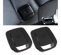 Cakievro Lot de 2 housses de protection contre la chaleur pour siège arrière Isofix pour BMW E90 E91 E81 F20 Noir
