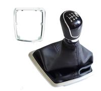 Cakievro Pommeau de levier de vitesse 5 6 vitesses manuel pour Ford Focus 2009-2011 (noir 5S)