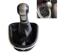 Cakievro Pommeau de levier de vitesse 5 vitesses manuel pour Seat Altea 2004-2012 Leon II 2005-2012 Toledo III