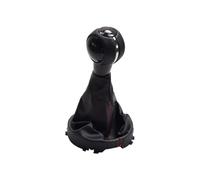 Cakievro Pommeau de levier de vitesse 6 vitesses + soufflet noir compatible avec Mini Cooper F55 F56 F54 F60