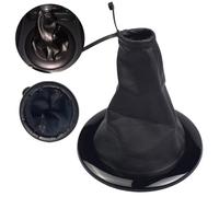 Cakievro Soufflet de levier de vitesse en cuir synthétique noir pour Renault Megane 2 MK2 II Sport Tourer II 2002-2009 pour voiture (noir)