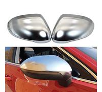 Cakievro Voiture Miroir Couverture Pour VW Passat B8 CC Arteon R ligne Mat Chrome Argent Rétroviseur Couverture Protection Cap Car Styling