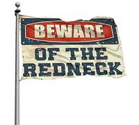 CakJuice Drapeaux Country Boy Beware of the Redneck Flag Cool Dorm Room Flags Pool Stuff (Taille : 60 x 90 cm)