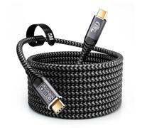 CAKOBLE Cable USB C 5M,20 Gbps Câble USB C 3.2 Gen2, 100W 20V/5A Charge Rapide,Transmission vidéo 4K @ 60Hz Pour i-Phone, MacBook Pro, Samsung S24.câble usb c 5m