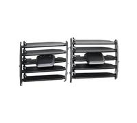 CAKYSE Auto Cache Sortie d'air Compatible avec VW pour Golf 7 7.5 MK7 MK7.5 2013 2014-2018 2019 Sortie De Climatiseur Arrière De Voiture A/C Évents De Climatisation Tab Clip Pick(Pair)