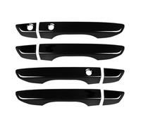 CAKYSE Compatible avec Civic 10Th 2016 2017 2018 2019 2020 2021 FC1 FK7 FK8 Accessoires De Cadre D'autocollant De Couverture De Poignée De Porte Intelligente De Voiture Coque de poignée de Porte