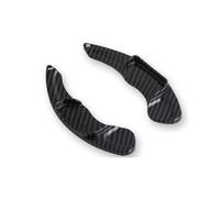 CAKYSE Compatible avec Ford pour Mondeo 2013 2014 2015 2016 2017 2018; pour Explorer 2016 2017 2018; Extension De Palettes De Changement De Volant De Voiture Palette de Volant(Carbon Black)