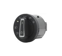 CAKYSE Phare Commande D'Eclairage Compatible avec VW pour T-Cross C11 2018-2023 Interrupteur Phare Automatique Voiture Capteur Lumière Mise À Niveau Bouton Commande De L'interrupteur De Phare