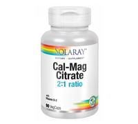 Cal-Mag Citrate Avec Vitamine D-2 2:1 Ratio 90 Veg Caps
