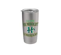 Cal Poly Humboldt Lumberjacks | Officiel NCAA | NAFPCLP05 Gobelet isotherme en acier inoxydable double paroi