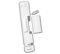 CAL Serrure à double boulon - Verrous de porte coulissante de terrasse - Serrure de porte coulissante à l'épreuve des enfants avec serrure de sécurité anti-levage - Remplace la barre de sécurité pour