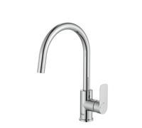 Cala mitigeur évier monotrou à bec tube mobile ouverture sur l'eau froide - ROCA A5A846EC00