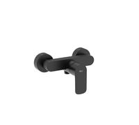 Cala Mitigeur Mural Douche Noir Mat-Roca A5A216Enb0