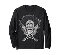 Calaca Mexicans Sarcasm Sugar Skull Humor Meme Skeleton Manche Longue