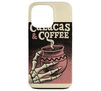 Calacas et café Squelette Halloween Day Dead Design Coque pour iPhone 13 Pro