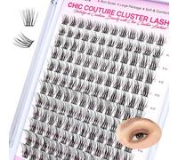 CALAILIS CDD12-LB Lot de 144 cils individuels à appliquer soi-même à la maison 10-16 mm