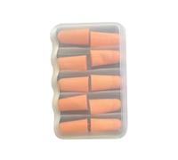 Calam Lot de 5 paires de bouchons d'oreilles silencieux avec réduction du bruit, éponge réutilisable, multifonctions, sans réduction de Nez pour protection auditive, multi-usages