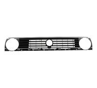 Calandre 2 phares 5 barrettes pour Volkswagen Golf 2 avec liseré gris argenté