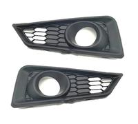 calandre antibrouillard Compatible Avec City 2015 2016 2017 2018 Avec Trou Pour Phare Antibrouillard Voiture Grille D'aération Pare-chocs Avant Inférieur Accessoires Cadre Lampe Antibrouillard