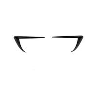 Calandre Antibrouillard Compatible Avec Tesla Pour Model 3 1 Paire De Garnitures De Phares Antibrouillard Noir Brillant Motif Fibre Accessoires De Couverture De Phares Antibrouillard De Voiture
