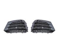 Calandre Avant 2x Couverture De Calandre De Phare Antibrouillard Avant De Voiture, Calandre De Phare Antibrouillard En Nid D'abeille Pour Q3 2016 2017 2018 Grille De Pare-Choc