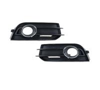 Calandre Avant À Double Lamelles Grille Protection Antibrouillard Avant Noire Pour A1 (2010 2011 2012 2013 2014) 8X0807681A 8X0807682A(Pair)