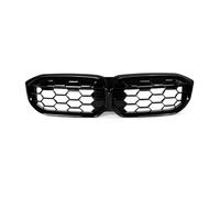 Calandre Avant À Double Lamelles Pour BMW Série 3 G20 LCI 2023 2024 Grilles Course En Nid D'abeille Noires Grille D'entrée D'air Calandre Avant Style Diamant
