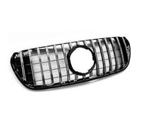 Calandre Avant À Double Lamelles Pour Mercedes Pour Benz Classe X X470 W470 2018-2022 Mise À Niveau Calandre Avant Tuning Facelift Grille D'admission Pour X220d X250d(GT Silver4)
