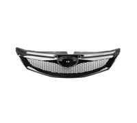 Calandre Avant À Double Lamelles Pour Subaru Pour Impreza 10e Génération Pour WRX Pour STi 2008-2011 Grille Course Pare-chocs Supérieur Capot En Maille(Noir brillant)