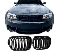 Calandre avant ABS BMW Serie 1 F20 / F21 de 2011 a 2015 Noir, sans embleme - 411