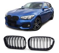 Calandre avant ABS BMW Serie 1 F20 / F21 de 2015 a 2019 Noir, sans embleme-41172532