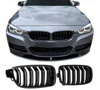 Calandre avant ABS BMW Serie 3 F30 / F31 de 2011 a 2019 Noir, sans embleme-41187627