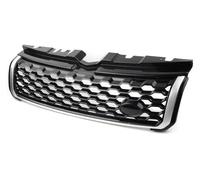 calandre avant automobile Calandre de pare-chocs pour avant pour Land pour Rover,pour Range,pour Evoque 2010, 2011, 2012, 2013, 2014-2018(Argent)