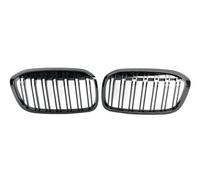 Calandre Avant Calandre Avant Noire Brillante 2 Pièces Pour BMW Série F45 F46 2018 2019 2020 2021 Calandre Grille