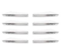 Calandre avant Calandre de pare-chocs pour avant pour Toyota pour Land pour Cruiser LC300 2023 (côté gauche et côté droit)(Chrome)