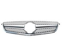 Calandre Avant Calandre Pour Mercedes Pour Benz W204 C63 2012-2014 Carrosserie Supérieure Voiture Pare-chocs Capot Maille Grille Centrale Grille Course