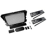 Calandre avant compatible avec Audi A3 8P Facelift Grille en nid d'abeille