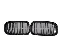 Calandre avant Compatible Avec BMW Pour X5 M E70 2009 2010 2011 2012 2013 Grille De Course De Voiture Noire Brillante Grille De Sport Grilles Pare Chocs Avant Grilles De Rein