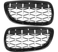Calandre Avant De Capot Avant No.51137157277/51137157278 pour BMW Série 3 E92 2006-2009 Grille De Calandre Avant En Forme De Diamant 1 Paire
