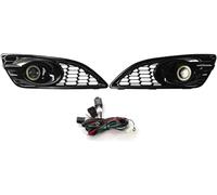 calandre avant de voiture Calandre à double pont pour Fiesta MK7 pour Zetec 2012-2017 1 paire de calandres phares antibrouillard pour avant