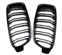 calandre avant de voiture Calandre Avant Sport Noire Brillante À Double Lamelle Pour BMW Série 3 F30 F31 F35 320i 325i 328i 2012 2013 2014 2015 2016 2017 2018 grille four