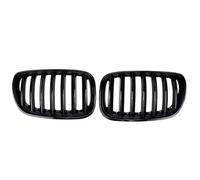 calandre avant de voiture Compatible Avec BMW Pour E53 X5 LCI 2004 2005 2006 Grilles Calandre Sport Avant De Voiture Grille De Capot De Radiateur D'admission D'air Noir Brillant(Black A)
