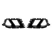 Calandre Avant Ensemble De Grilles Ventilation Inférieures Pare-chocs Avant Haute Performance Noir Brillant Pour BMW Pour M3 G80 G81 Pour M4 G82 G83 2021-2025 Grille De Radiateur