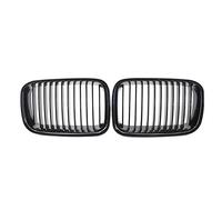 Calandre Avant,Grille de Calandre Kidney Grille Grills Gloss Black Utilisation adaptée pour BMW Racing Grills