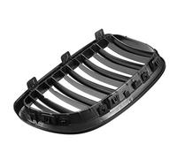 Calandre Avant,Grille de Calandre Paire Gloss Kidney Noir Double Front Line Grille Grill Utilisation adaptée pour BMW E92 E93 Série 3 2007 2008 2009 2010 Car Racing Grills